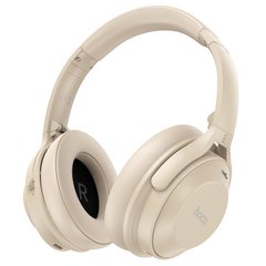 Купити Бездротові навушники Hoco W37 Sound Active Noise Reduction Bluetooth / AUX 3,5 мм Gold Champagne