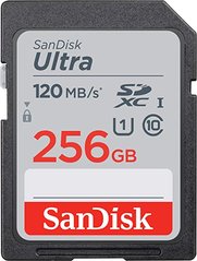 Купити Карта пам'яті SanDisk Ultra SDXC Ultra 256GB Class 10 UHS-I до 120 МБ/с