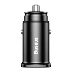 Купити Автомобільний зарядний пристрій Baseus Square metal A+A 30W USB-A Black