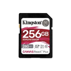Купити Карта пам'яті Kingston SDXC Canvas React Plus 256GB Class 10 (UHS-II U3) V60 W-150MB/s R-280MB/s