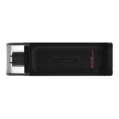 Купити Флеш-накопитель Kingston DT 70 USB3.2/USB Type-C 256GB Black