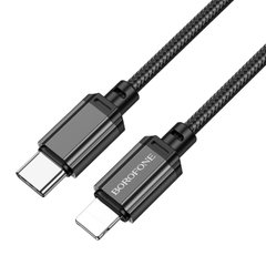 Купити Кабель Borofone BX87 Sharp USB Type-C Lightning 20W 1m Black