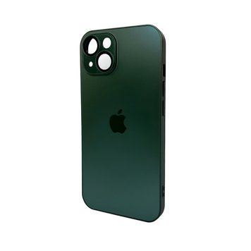 Купити Стеклянный чехол Apple iPhone 15 Cangling Green