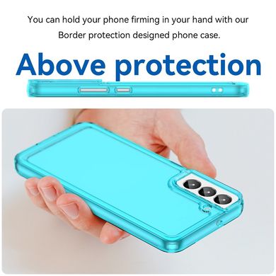 Купити Прозрачный чехол Cosmic Samsung Galaxy S23 Transparent Blue