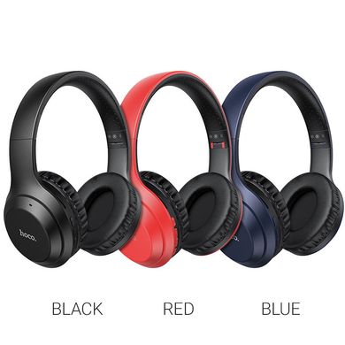 Купити Навушники Hoco W30 Bluetooth / AUX 3,5 мм Red