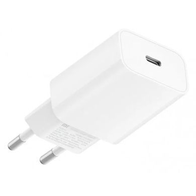 Купити Мережевий зарядний пристрій Xiaomi Mi 20W Charger Type-C EU White