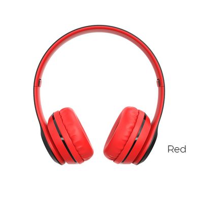 Купити Навушники Borofone BO4 Charming rhyme 3.5 мм (mini-Jack) Red