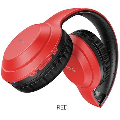 Купити Навушники Hoco W30 Bluetooth / AUX 3,5 мм Red