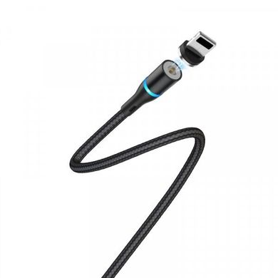 Купити Кабель Borofone BU16 Skill Lightning USB 2.4 A 1,2m Black