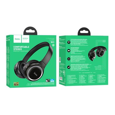 Купити Навушники Hoco W41 Cham Bluetooth 5.3 Black