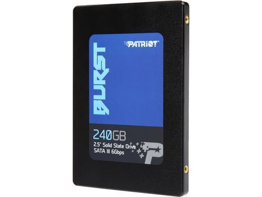 Купити Накопичувач SSD Patriot Burst 240GB 2.5" SATAIII 3D TLC
