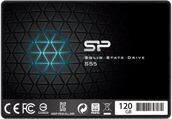 Купити Накопитель SSD SiliconPower S55 120GB 2.5" SATAIII 3D TLC