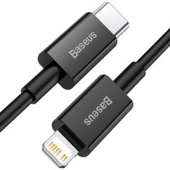 Купити Кабель Baseus Superior Series USB Type-C Apple Lightning 20 W 1m Black
