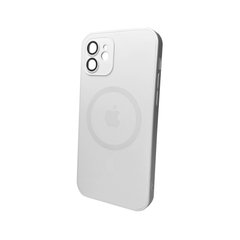 Купити Скляний чохол з MagSafe AG Glass Apple iPhone 12 Pearly White