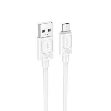 Купити Кабель HOCO X122 Benefit silicone charging data cable Micro White