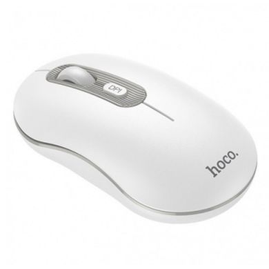 Купити Миша HOCO GM21 Platinum 2.4G бизнес беспроводная мышь White Gray