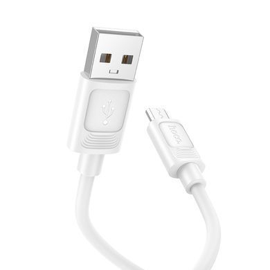 Купити Кабель HOCO X122 Benefit silicone charging data cable Micro White