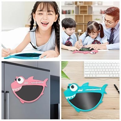 Купити Графический планшет Kids Pad 9 Color Shark Pink