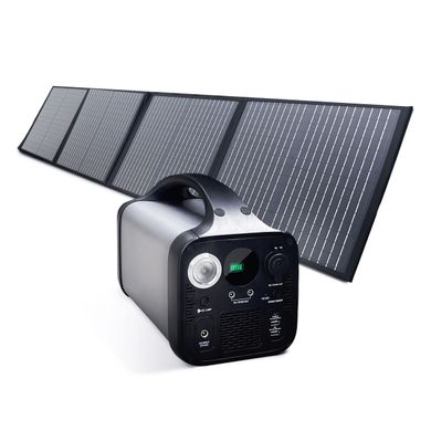 Купити Портативная зарядная станция Junlee PS-1000 из солнечной панелью150W 210 000 mAh