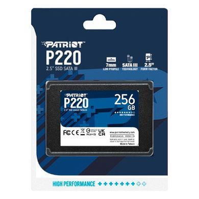 Купити Накопитель SSD Patriot P220 256GB 2.5" SATAIII TLC