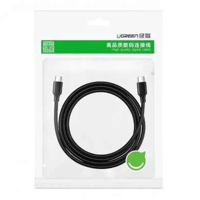 Купити Кабель UGREEN US286 USB 2.0 Type C to Type C Cable Nickel Plating 1m (Black) (UGR-50997)