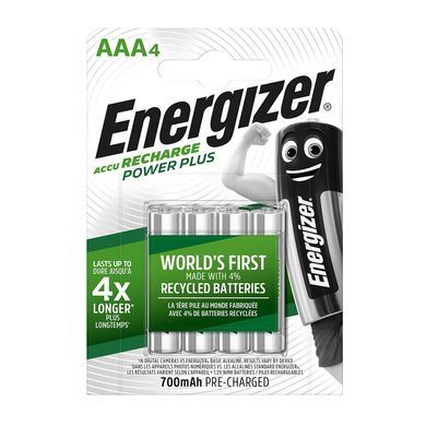 Купити Акумулятор Energizer HR3 700mAh Power Plus (4шт)