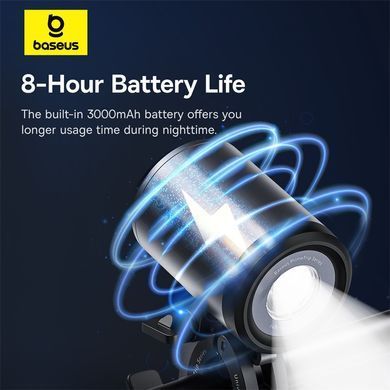 Купити Велотримач для телефона Baseus PrimeTrip Series Dual-Color Bike Light 2-in-1 Set Cosmic Black