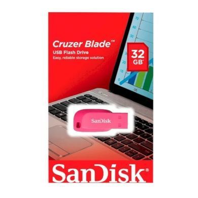 Купити Флеш-накопичувач Flash SanDisk USB 2.0 Cruzer Blade 32Gb Pink