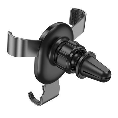 Купити Держатель для мобильного HOCO CA56 Plus Armor metal gravity car holder Black