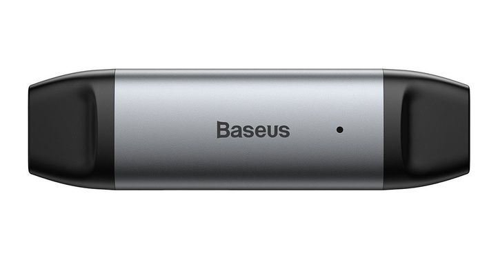Купити Картридер Baseus USB 3.0 type-A, type-C Gray - Уценка