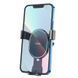 Держатель для мобильного HOCO CA56 Plus Armor metal gravity car holder Black