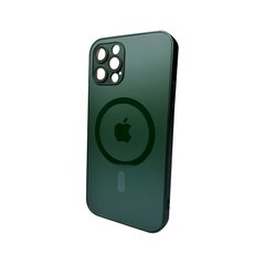 Купити Скляний чохол з MagSafe AG Glass Apple iPhone 12 Pro Cangling Green