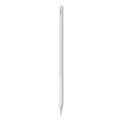 Купити Стилус Baseus Smooth Writing PS3 Pro 360&deg; Touch Operation Wired Charging Stylus Moon White (With Type-C*1 Cable and Tip*1)
