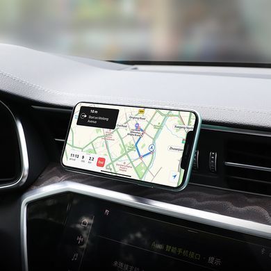 Купити Автотримач для телефона HOCO CA65 Sagittarius series air outlet magnetic car holder Black