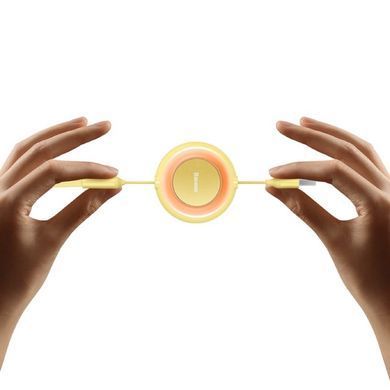 Купити Кабель Baseus Bright Mirror 2 Series Retractable 3-in-1 Fast Charging Data Cable USB to M+L+C 3.5A 1.1m yellow