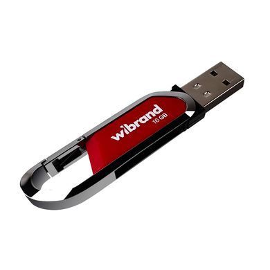 Купити Флеш-накопитель Wibrand USB 2.0 Aligator 16Gb Dark Red