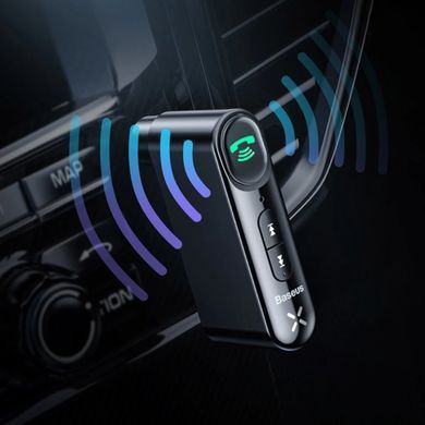 Купити Bluetooth ресивер Baseus BSBA-02 AUX Wireless Audio Receiver Black