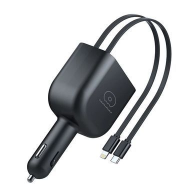Купити АЗП з FM-модулятором WUW-C237 black