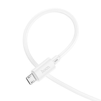 Купити Кабель HOCO X88 Gratified charging data cable for Micro White
