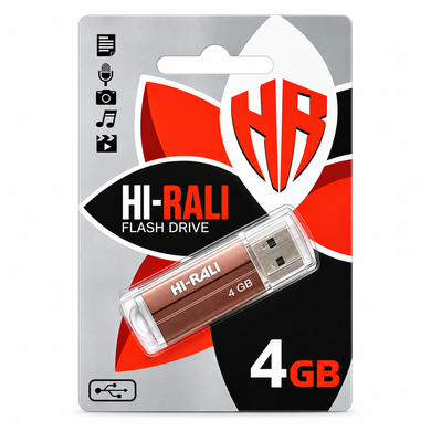 Купити Флеш-накопичувач Hi-Rali 4GB Corsair Series Bronze