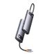 USB-хаб Baseus Metal Gleam Series 7-in-1 Multifunctional Type-C HUB Type-C to HDMI*1+USB3.0*3+PD*1+VGA*1+RJ45*1 0,18 m Gray