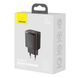 Мережевий зарядний пристрій Baseus Compact Quick Charger U+C 20W EU Black