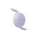 Кабель Baseus Free2Pull Mini Charging Cable USB-C to USB-C 60W 1m Nebula Purple