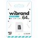 Карта памяти microSDXC (UHS-1) Wibrand 64Gb class 10
