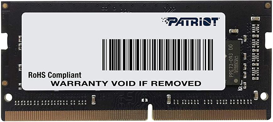 Купити Оперативна пам'ять Patriot DDR4 Signature Line 16GB 2666 MHz CL19 1X8 SODIMM