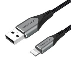 Купити Кабель Vention USB Type-A Apple Lightning 2A 1m Black