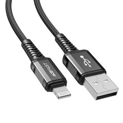Купити Кабель ACEFAST C1-02 USB Lightning 2.4 A 1,2m Black