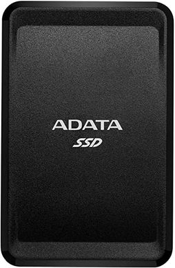 Купити Портативний SSD A-DATA SC685 250GB Portable USB 3.2 Type-C 3D NAND TLC Black