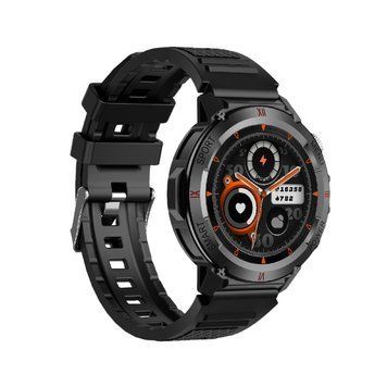Купити Смарт-годинник IWO X22 1.46". 330 mAh, IP68 Black