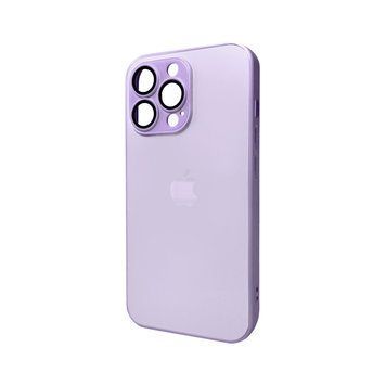 Купити Стеклянный чехол Apple iPhone 12 Pro Light Purple